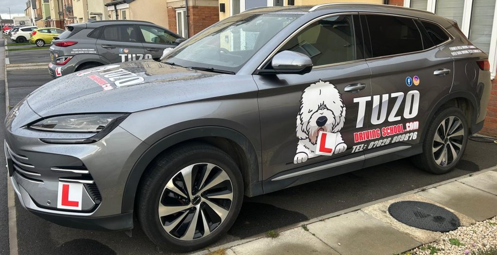 TUZO Driving School car in Hartlepool